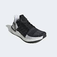 Black And White Ultra Boost 19 Adidas Ultraboost 19 Shoes Black Adidas Us Women Shoes Best Golf Shoes Neutral Running Shoes