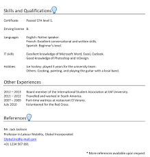 Cambridge global perspectives puts an emphasis on a number of the skills that students need in order to be successful in their university education. Colombia Cv Sample Page 2 Careerprofessor Works