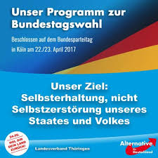 Dies ist eine zusammenfassung des wahlprogramms der afd zur bundestagswahl 2017. Afd Bundesprogramm Asyl Braucht Grenzen Zuwanderung Und Asyl Afd Thuringen