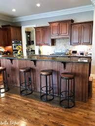 Wallpaper backsplash kitchen modern kitchen backsplash backsplash with dark cabinets subway tile kitchen modern bathroom tile kitchen tiles design kitchen decor wall. Shiplap Island And Natural Wood Accents Kitchen Before And After Bella Tucker