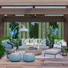 Clarity outdoor set by simcredible! Peace S Place Oasis Chic Living Outdoor Wicker Living Set With