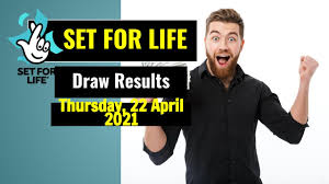 To claim your prize and to verify your numbers go to the national lottery website. Set For Life Draw Results From Thursday 22 April 2021 Youtube
