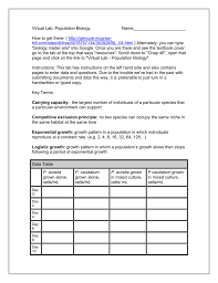 Students will create a to create a wanted poster about an organ. Virtual Lab Population Biology