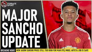 Borussia dortmund will offer jadon sancho an improved contract, if manchester united don't match their £108million asking price by monday, bild the two clubs are at a deadlock over a fee for sancho, with united believing dortmund's asking price is too high given the current economic climate. Man United Lose 200m Training Kit Deal Due To Fans Anti Glazers Campaign Givemesport