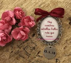 Dónde comprar camafeos personalizados para tu ramo de novia. Camafeo Con Medalla Grabada M I Complementos