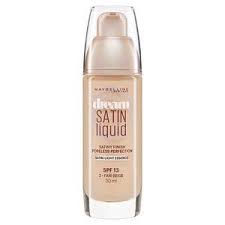 Maybelline Dream Satin Liquid Foundation 02 Fair Beige 30ml