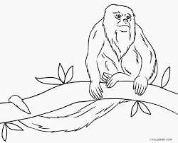 Open any of the printable files above by clicking the image or the link below the image. Free Printable Monkey Coloring Pages For Kids