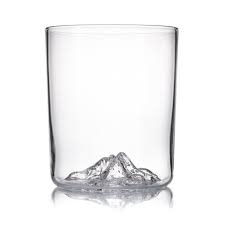 Sold in a set of two. Mt Everest Set Of 2 Glassware Gift Glass Gifts Glass