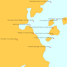 Portland Casco Bay Maine Tide Chart
