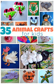 35 Easy Animal Crafts For Kids No Time For Flash Cards
