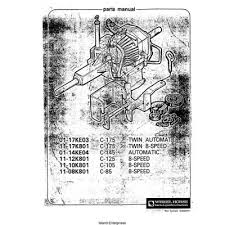 And was easy to do. Wheel Horse C 175 C 105 C Series Mowers Lawn Garden Tractors Parts Manual
