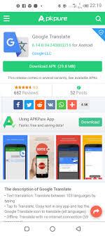 In addition to explaining, i will also provide a download link for the latest version of the sub translate apk and the older version, . M L O Https M Apkpure Com Google Translate Com Google A Facebook
