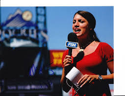 LOS ANGELES DODGERS ALANNA RIZZO SIGNED REPORTING 8X10 | eBay