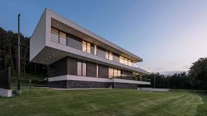 A contemporary luxury house design with stunning views. Modern Unexpected Concrete Flat Roof House Plans Small Design Ideas