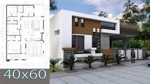 With monster house plans, you can focus on the designing phase of your dream home construction. One Story House Plan 40x60 Sketchup Home Design Samphoas Plan