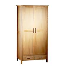 Kleiderschrank New Oak 2 Turig Eiche Geolt Kleiderschranke Schlafzimmer Raume Danisches Kleiderschrank Kleiderschrank Danisches Bettenlager Schrank