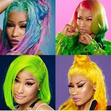 Nickiminaj On Instagram Green Hair Green Hair Green Wig Nicki Minaj