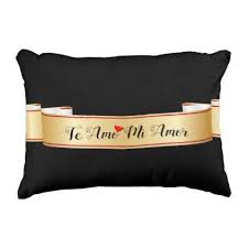 Te Amo Mi Amor Accent Pillow Zazzle Com Te Amo Mi Amor Accent Pillows Diy Soft Pillows