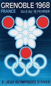 The 1968 winter games marked the first time the ioc first permitted east and west germany to enter separately, and the first time the ioc ordered drug and gender testing of competitors. Pin By Beverly Bennett On Rcas Winter Olympics Vintage Ski Posters Olympic Games