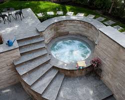 Tumuklas ng mga recipe, ideya sa bahay, inspirasyon ng istilo at iba pang ideya na masusubukan. 25 Stunning Garden Hot Tub Designs