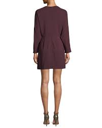 Marin Long Sleeve Cowl Neck Dress