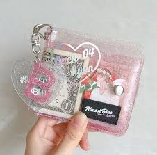 Pin By Chella On Exo Goods Cute Wallets Kpop Merch Pink Aesthetic