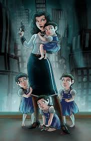 Bioshock Infinite Concept Art Book Pdf Bas Elizabeth And Little Sisters By Msciuto On Deviantart Bioshock Artwork Bioshock Art Bioshock Infinite