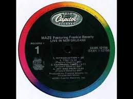 Moodymanc S Joy Sample Of Maze Featuring Frankie Beverly S Joy And Pain Live Whosampled