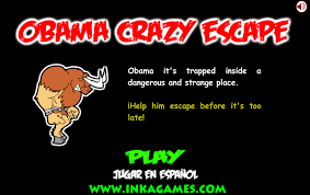 El malvado pigsaw ha sido secuestrado por sus anteriores víctimas y en señal de venganza le han obgligado a jugar su propio juego, échale una mano o dos. Obama Crazy Escape Inkagames English Wiki Fandom