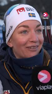 "Oklar distans det här, kul att det räckte till pallen" 🤩, Moa Ilar efter  tredjeplatsen i 5 km heat masstart 🥉