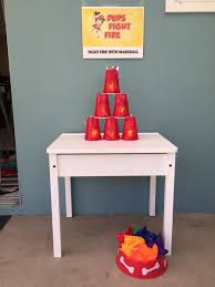 Paw Patrol Birthday Party Game Fight Fire With Marshall Paw Patrol Party Games 1st Birthday Party Games Paw Patrol Birthday Party