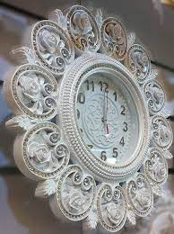 Beyaz Renk Tasli Yuvarlak Dekoratif Duvar Saati Whatsapp 0534 575 21 34 Rolex Watches