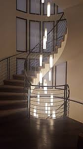 Shop wayfair for the best two story foyer chandelier. Contemporary Two Story Foyer Chandelier Modern Entry Chandelier For High Ceiling Contemporary Staircase Miami By Galilee Lighting Houzz