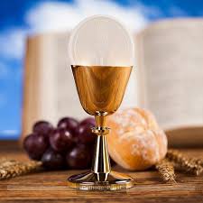 The Symbols Of The Holy Eucharist With A Bible C Janpietruszka Stock Photo Secrets Saintaugustineofhippo Sacredartandima Catholic Priest Eucharist Catholic