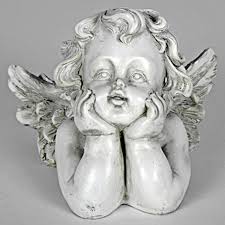 Black and white kitchens 2020 pictures of cherubs looking. White Gazing Cherub Angel Figurine Fizzy Fox Ripley