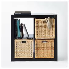 Weidenkorbe Ins Raumkonzept Einfugen 39 Einrichtungsbeispiele Dekoration Ideen 2018 Ikea Regal Mit Korben Einrichtungsbeispiele