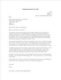 Begin with a sample or template: Gratis Internship Cover Letter