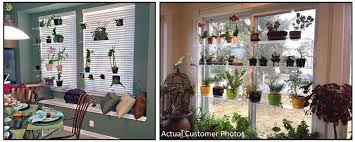 Hanging Window Plant Shelves Beautiful Views Build a narrow bench that you can place in front of your window.