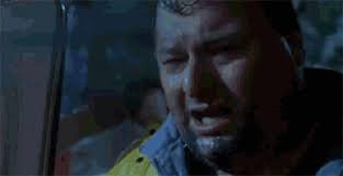 Steven speilberg raptor squeal newman seinfield skit blooper jurassic park remake dennis nedry laugh. Dennis Nedry And The Dilophosaurus Gifs Get The Best Gif On Giphy