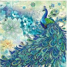 pin by ayse on dekupaj peacock art canvas art projects peacock wall art