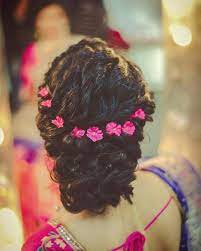Ringlet Bun Hairstyle Easy Hairstyles For Long Hair Hairstyles For Engagement Long Hair Styles
