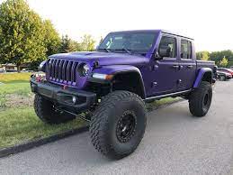 My New Jeep Gladiator Lifted Trucks Jeep Gladiator Purple Jeep Wrangler