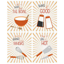 Maybe you would like to learn more about one of these? Amazon Com Terracotta Orange Vintage Rustic Farmhouse Kitchen Utensils Quotes Wall Decor Set Of 4 8 X 10 Unframed Kitchen Wall Art Prints Perfect For Country Cottage Dining Room Office Breakroom Handmade Products