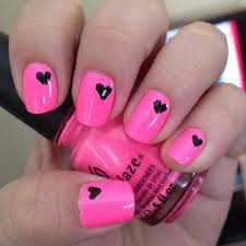 It is often worn on valentine's day. 50 Beautiful Pink And Black Nail Designs 2017
