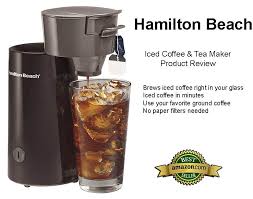 Check spelling or type a new query. Hamilton Beach Personal Iced Coffee Tea Maker Review Tea Maker Luxury Coffee Table Coffee Tea