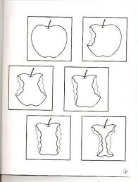 Sequencing Apfel Grundschule Apfel Thema Bastelarbeiten