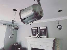 Because of its weight and constant movement, a fan exerts far more force on the electrical box than does a light. Replacing A Ceiling Fan With Diy Recessed Lights Accidental Suburbanites