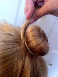 This is just like this hairstyle, with only 1/2 of the hair. Ballet Bun The Easiest Ever Hair Styles Bun Hairstyles For Long Hair Ballet Hair Bun