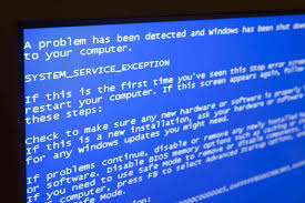Blue screen in xp style: How To Disable Windows Automatic Restart On System Failure