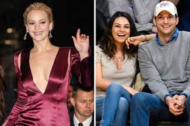 Welcome to the public photo album of my life. Jennifer Lawrence Says She Goes Over To Mila Kunis And Ashton Kutcher S House Uninvited Vanity Fair